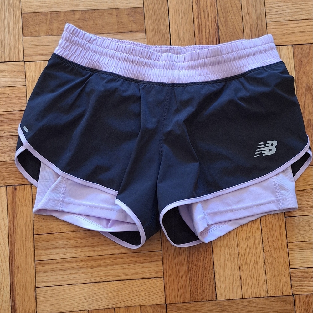 New Balance double shorts XS
